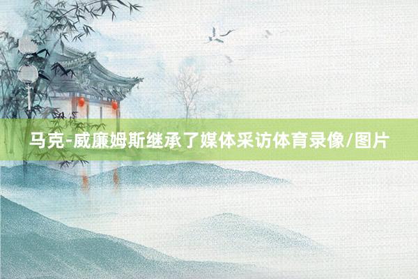 马克-威廉姆斯继承了媒体采访体育录像/图片